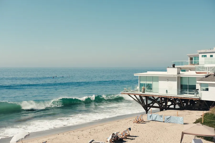 Beachfront vacation rental